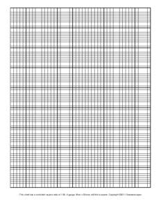 This chart has a row/stitch aspect ratio ofA gauge 16sts x 25rows will knit a square. Copyright ©2011 Sweaterscapes   