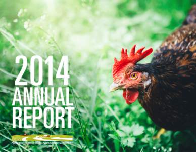 2014 ANNUAL REPORT  LETTER FROM THE CHAIR
