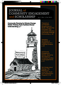 JOURNAL of COMMUNITY ENGAGEMENT and SCHOLARSHIP Vol.Vol. 5, No.