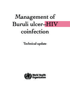 Management of Buruli ulcer–HIV coinfection Technical update  Contents