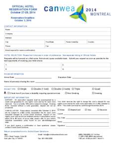 Microsoft Word - CanWEA 2014 Housing Form