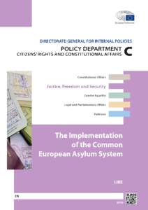 The Implementation of the Common European Asylum System