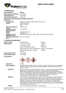SAFETY DATA SHEET  1. Identification Product identifier  BH5401