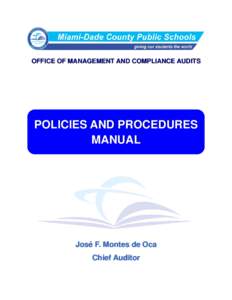OMCA Manual VersionReport Cover Page