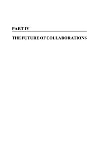 PART IV THE FUTURE OF COLLABORATIONS 25 COLLABORATION USING OPEN NOTEBOOK SCIENCE IN