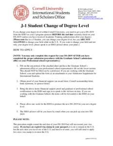 Microsoft Word - J1 change of level or degree program