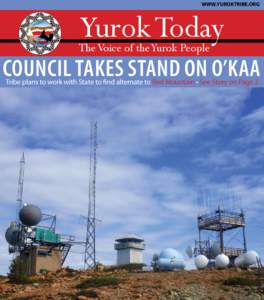 WWW.YUROKTRIBE.ORG  Yurok Today The Voice of the Yurok People