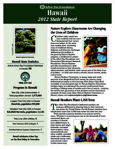 Arbor Day Foundation State Report fo