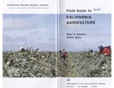California Natural History Guides Phyllis M . Faber and Bruce M. Pavlik , General Editors Field Guide to . ~oro]_  CALIFORNIA