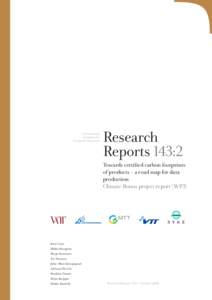 Government Institute for Economic Research Research Reports 143:2