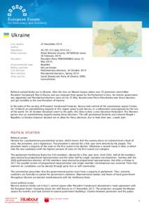 Ukrainian studies / Arseniy Yatsenyuk / Yulia Tymoshenko / Party of Regions / Viktor Yanukovych / Solidarity / Petro Poroshenko / Sergei Tigipko / Socialist Party of Ukraine / Politics of Ukraine / Political parties in Ukraine / Ukraine