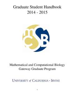 Graduate Student Handbook 2010 – 2011