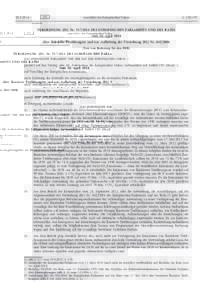 Verordnung (EU) Nrdes Europäischen Parlaments und des Rates vom 16. April 2014 über fluorierte Treibhausgase und zur Aufhebung der Verordnung (EG) Nr. 842/2006Text von Bedeutung für den EWR