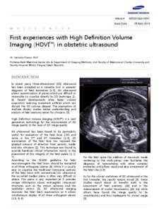 Article #  WP201304-HDVI Issue Date W