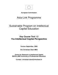 European Commission  Asia-Link Programme