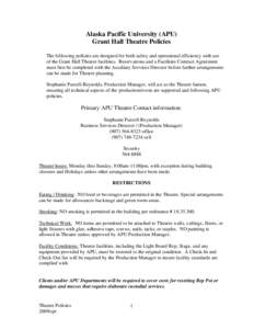 Microsoft Word - Theatre  Policies 09.docx