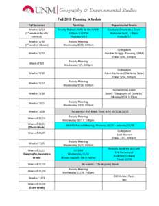 Microsoft Word - faculty planning schedule-fall2018.docx