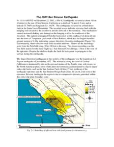 Microsoft Word - The 2003 San Simeon Earthquake.doc