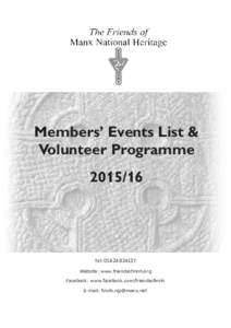 FMNH Events programme 2013.pub