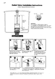 A2 Outlet Valve Installation Instructions Attention: Please give this manual to final users