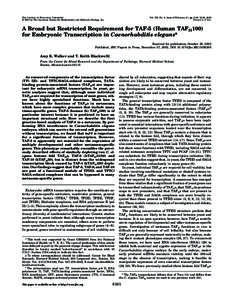 THE JOURNAL OF BIOLOGICAL CHEMISTRY © 2003 by The American Society for Biochemistry and Molecular Biology, Inc. Vol. 278, No. 8, Issue of February 21, pp. 6181–6186, 2003 Printed in U.S.A.