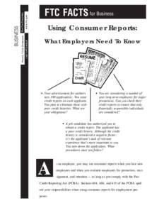 www.ftc.govFTC-HELP FOR THE CONSUMER FEDERAL TRADE COMMISSION