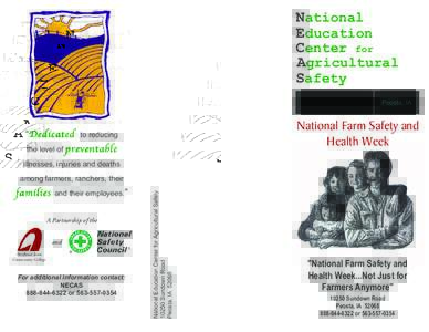 National Education Center for Agricultural Safety Peosta, IA