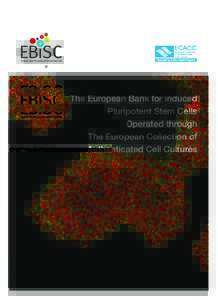 The European Bank for induced Pluripotent Stem Cells Operated through The European Collection of Authenticated Cell Cultures
