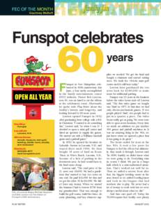 FEC OF THE MONTH Courtney McDuff Funspot celebrates  60