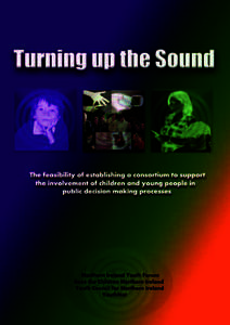 Turning up the Sound The feasibility of establishing a consortium to support the involvement of children and young people in public decision-making processes April 2005  “Developing policy without consulting children