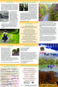 HISTORY  AREAS INCLUDED The Rail-Trail Council of Northeastern Pennsylvania is a 501 (c) (3) non-profit corporation begun in 1991 to attempt the