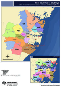 New South Wales (Sydney[removed]Local Government Areas and Declared Local Governing Bodies Hornsby