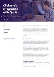 Clicktale integration with Qubit_NB2
