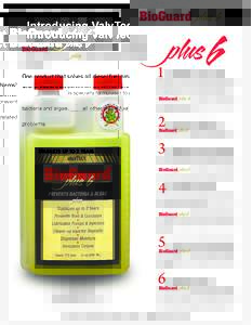 Introducing ValvTect BioGuard plus 6 One product that solves all diesel fuel problems! BioGuard plus 6 is specially formulated to prevent bacteria and algae, plus all other diesel fuel related problems.