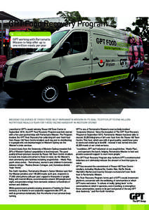 GPT Food Recovery Program ≥ Case Study  GPT working with Parramatta