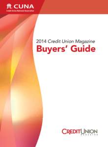 BUSINESS ADVERTISERS[removed]Credit Union Magazine Buyers’ Guide