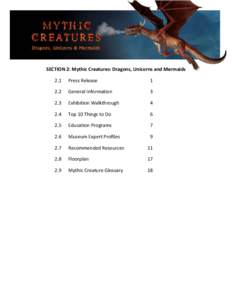 Microsoft Word - 6.Mythic Creatures.Museum Experts Profiles