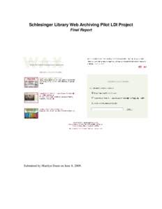 Microsoft Word - Schlesinger WAX LDI final report.doc