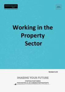 Working in the Property Sector Version 5.15