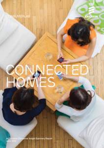 CONSUMERLAB  connected homes  An Ericsson Consumer Insight Summary Report