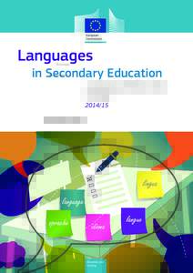 Languages in Secondary Education An Overview of National Tests in EuropeEurydice Report