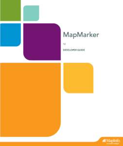 MapMarker Developer Guide
