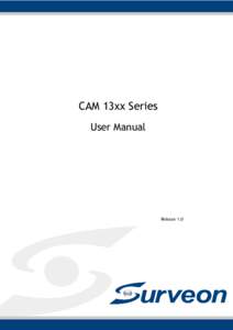 Microsoft Word - CAM13xx_Series_UMN_V1.0.doc