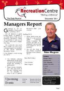 The Daily Physical  December 2011 Managers Report