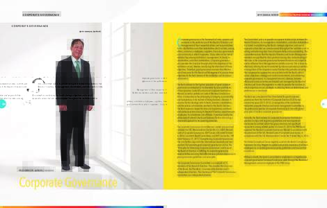 CORPORATE GOVERNANCEANNUAL REPORT EXEMPLIFYING FILIPINO BANKING EXCELLENCE C