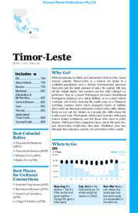 ©Lonely Planet Publications Pty Ltd  Timor-Leste % 670 / Pop 1.17 million