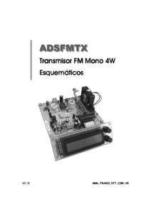 Transmisor FM Mono 4W Esquemáticos V2.0  WWW.TRANSLIFT.COM.VE