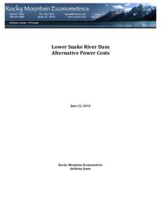 LSD Alternative Power Costs