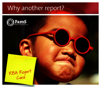 Why another report?  t r o p
