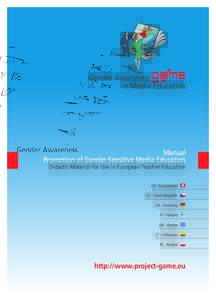 Gender Awareness in Media Education Manual Promotion of Gender-Sensitive Media Education